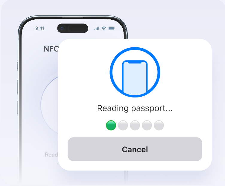 NFC-verificatie