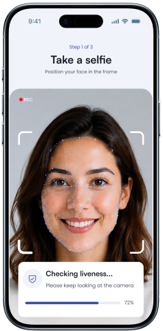 Face Liveness Detection for Secure Selfie Verification