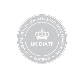 UK DIAT-certificeringslogo voor digitale identiteit en trust-framework